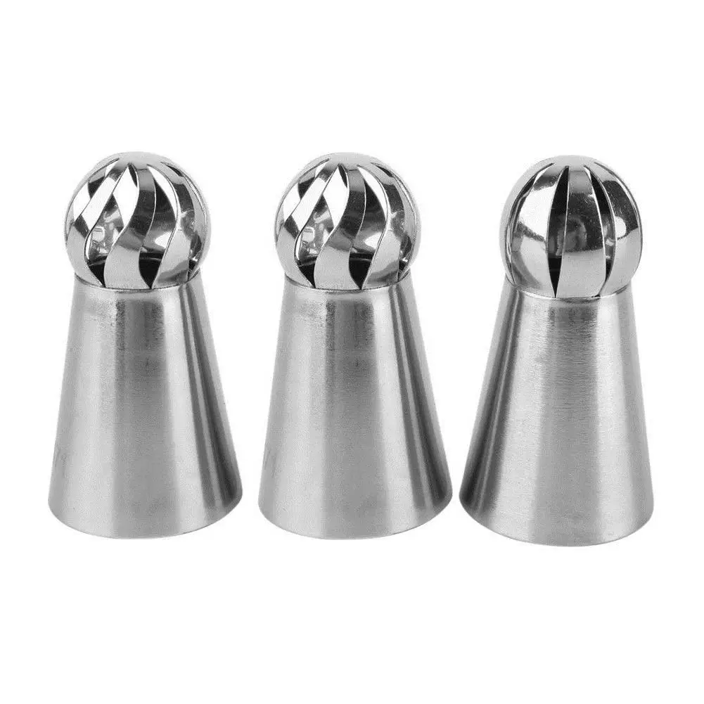 3 шт. Кондитерские Насадки для украшения торта набор наконечников обледенения