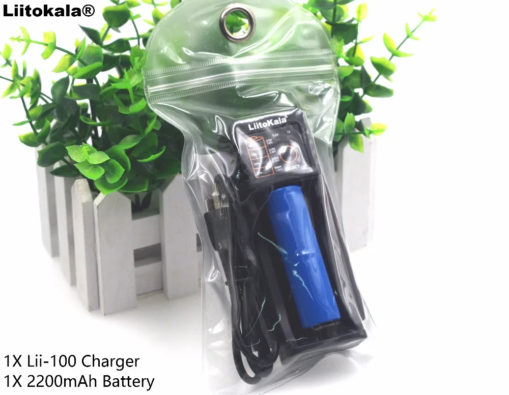 Зарядное устройство для nimh и литий ионных аккумуляторов 1xliitokala Lii 100 1 2 V 3V 3 7 4 25