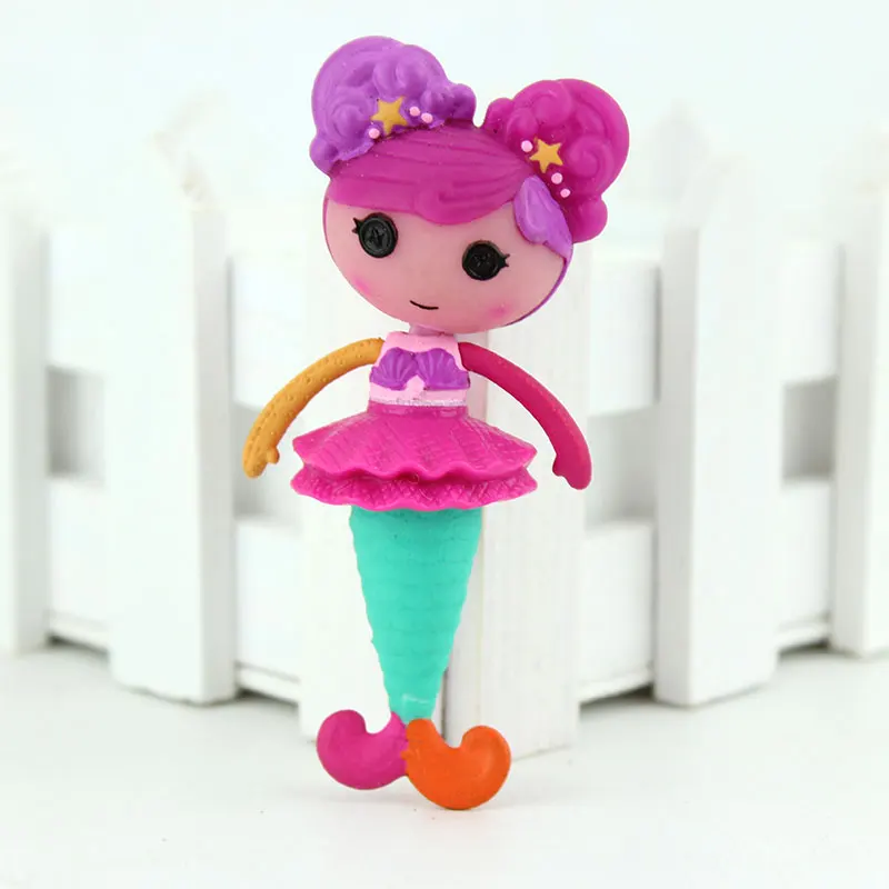 Новое поступление мини 3 дюймов MGA куклы Lalaloopsy Мини Куклы для девочки игрушка театр свой уникальный стиль
