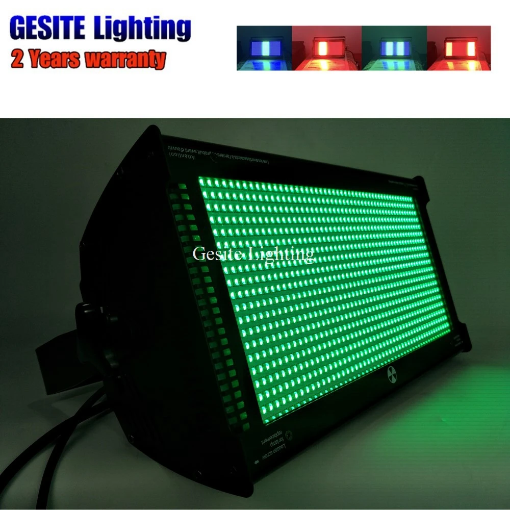 2 шт. новая вспышка RGB цвет смешивания 1000 Вт светодиодный стробоскоп для
