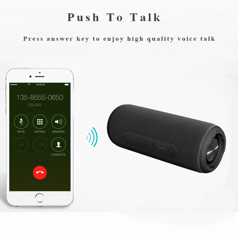 Bluetooth-Колонка TWS портативная 10 Вт водонепроницаемая |