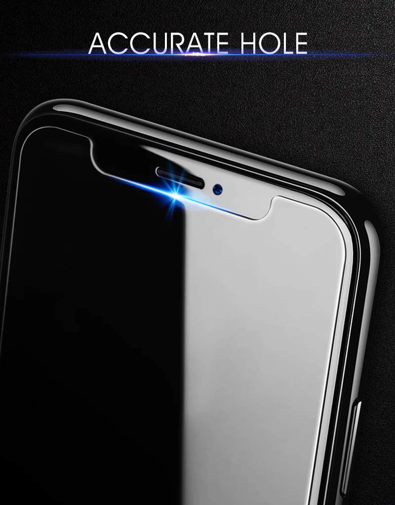 10 шт. 5D изогнутая прозрачная закаленная стеклянная пленка для iphone X Премиум