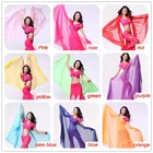 Женский Шифоновый Шарф, Шаль для танцев, 250*120 см