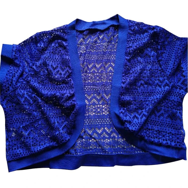 Daddy Chen Дамский короткий кардиган для женщин оверсайз полосатый шерстяной вязаный