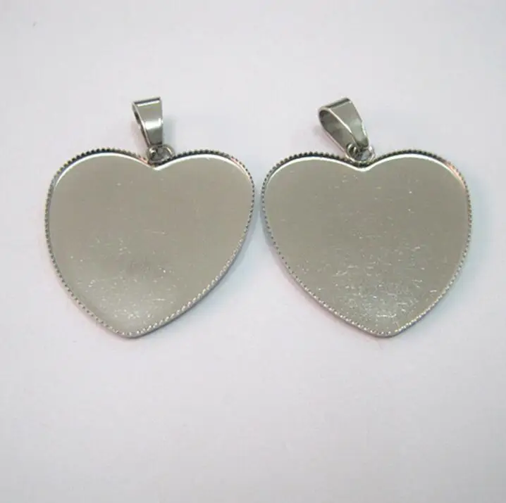 D1 with pinch clasp 10 шт., нержавеющая сталь, пустая рамка, поднос, кабошон, ободок, сердце, овальная форма капли воды, серьги, кулон, камея для рукоделия, ювелирное изделие - Цвет: D1 with pinch clasp