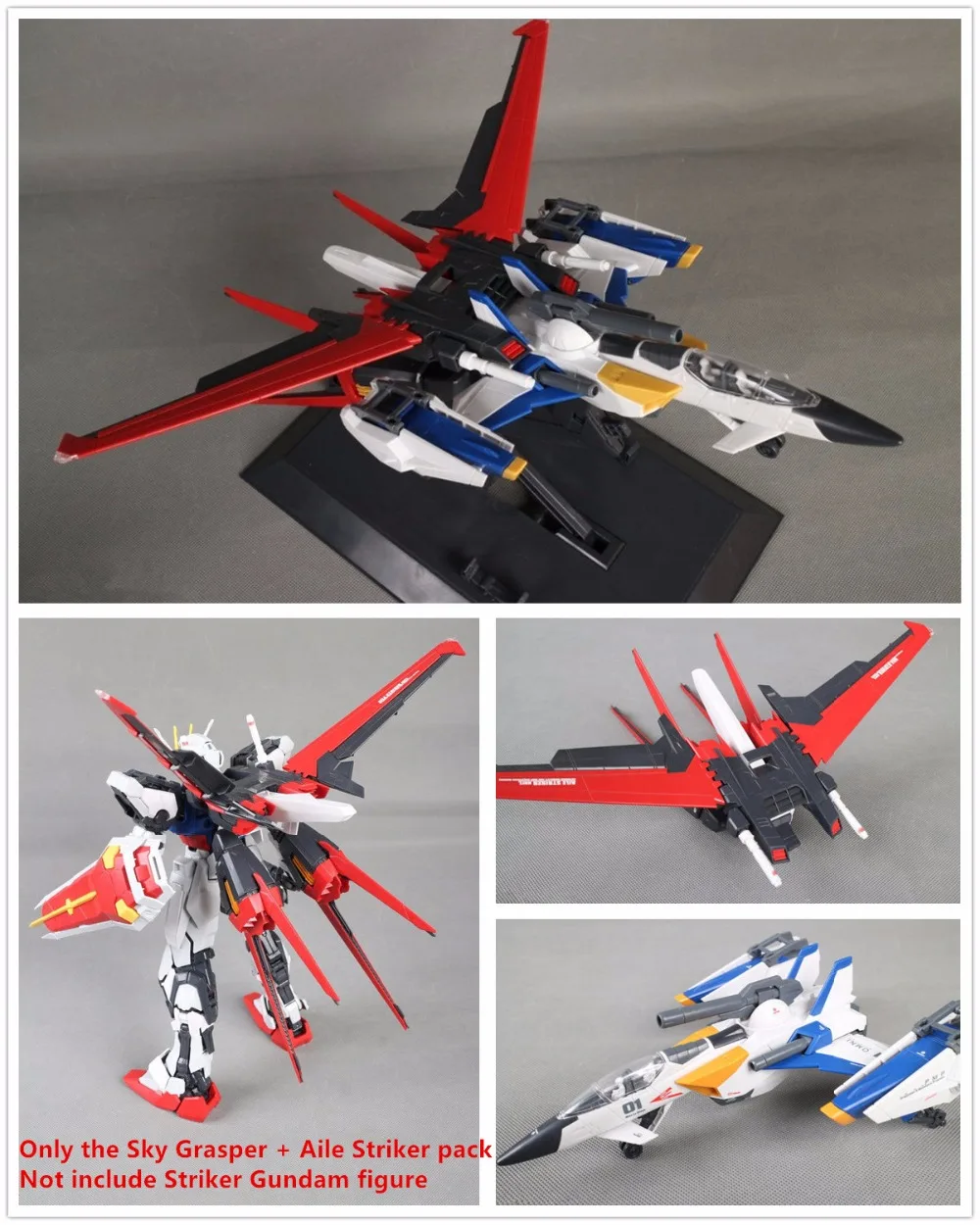 DB модель FX-550 Sky Grasper + Aile Striker pack для 1/60 PG GAT-X105 * | Игрушки и хобби