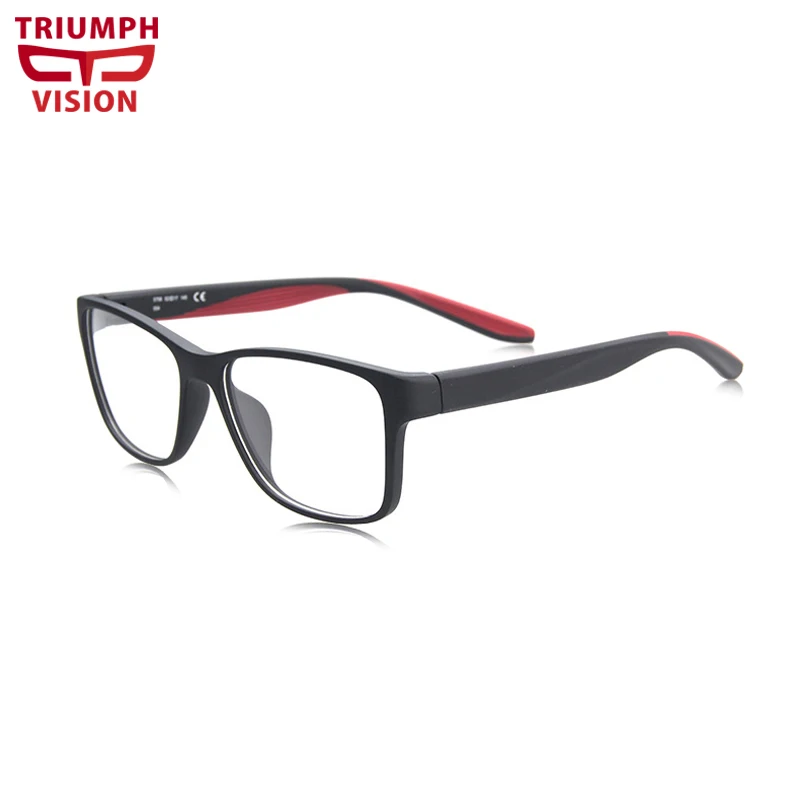 TRIUMPH VISION Роскошные TR90 оправы для очков высокое качество матовые черные