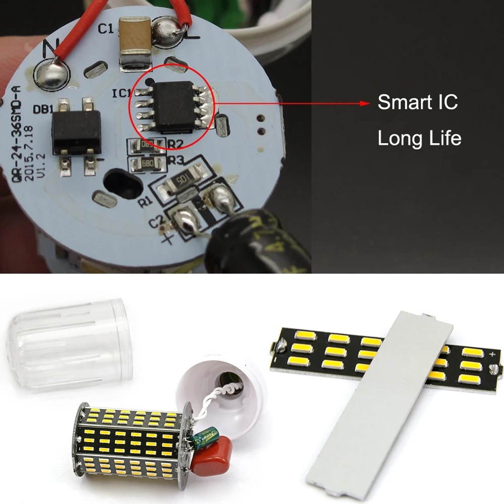 G9 SMD 4014 светодиодный ные лампы 36 56 72 96 Светодиодный s теплый белый/белый точечный
