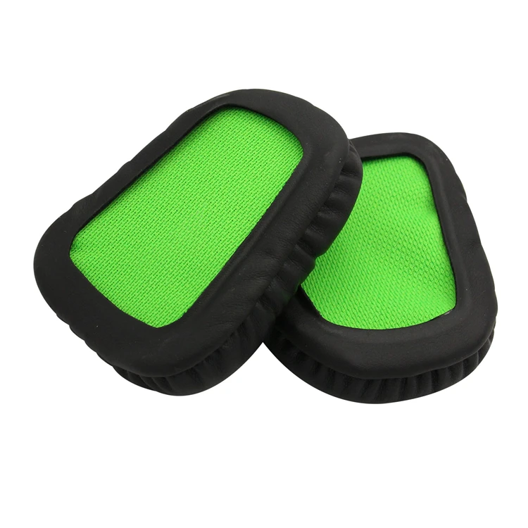 

Replacement Earpad Ear Pads Headband Cushion For Electra Gaming PC Headphones Headset Black & Green