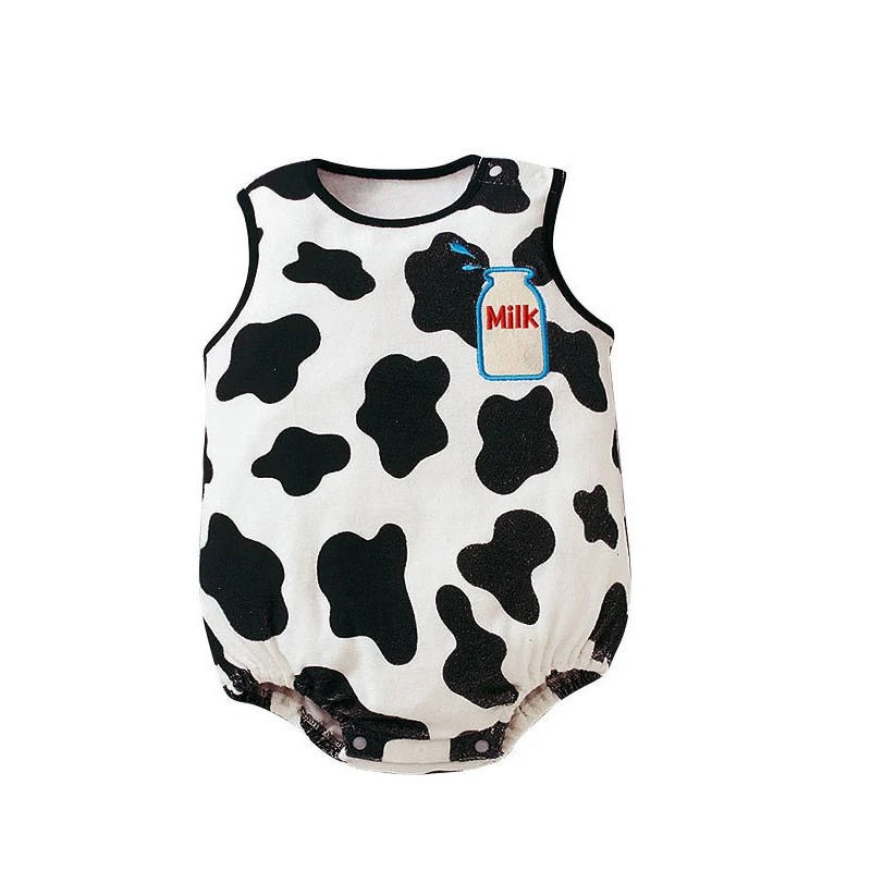 Новые рожденные Детские Комбинезоны Милая одежда из хлопка Рубашка с короткими