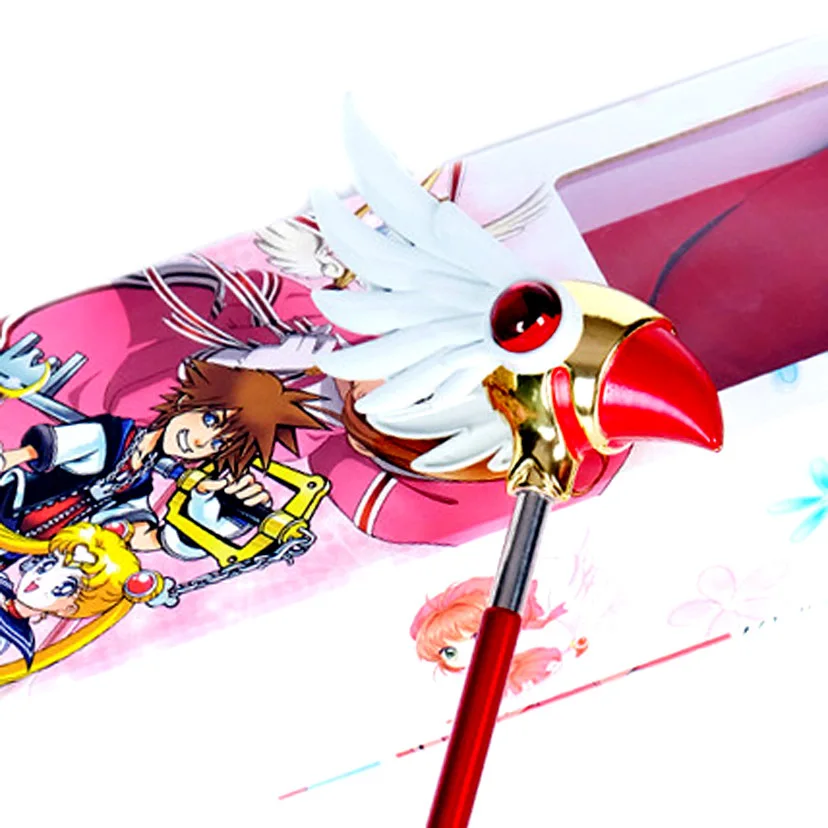 Cardcaptor Sakura Kinomoto волшебная палочка для косплея реквизит аксессуары аниме оружие |
