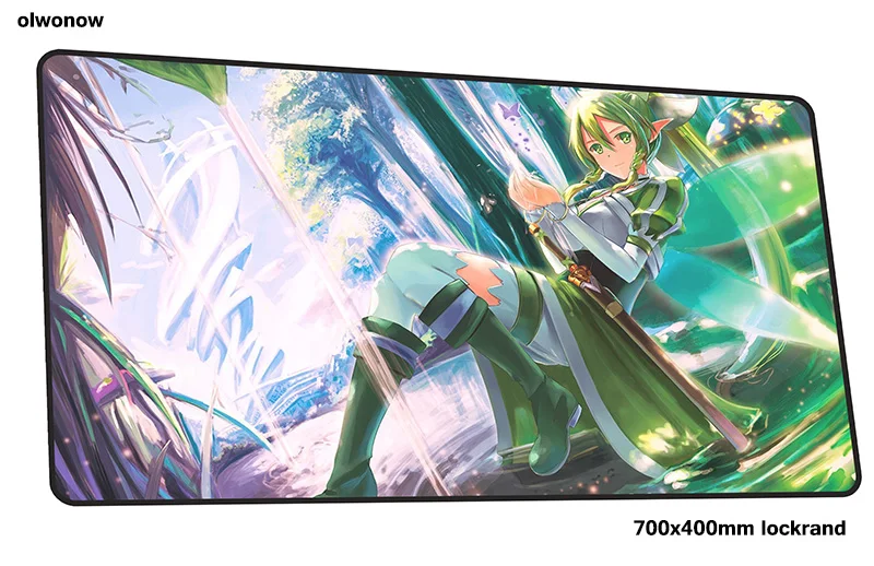 Коврик для мыши Sword Art онлайн Лучший продавец 700x400x2 мм коврик для мыши notbook игровой коврик для мыши большой коврик для мыши стол для компьютера padmouse