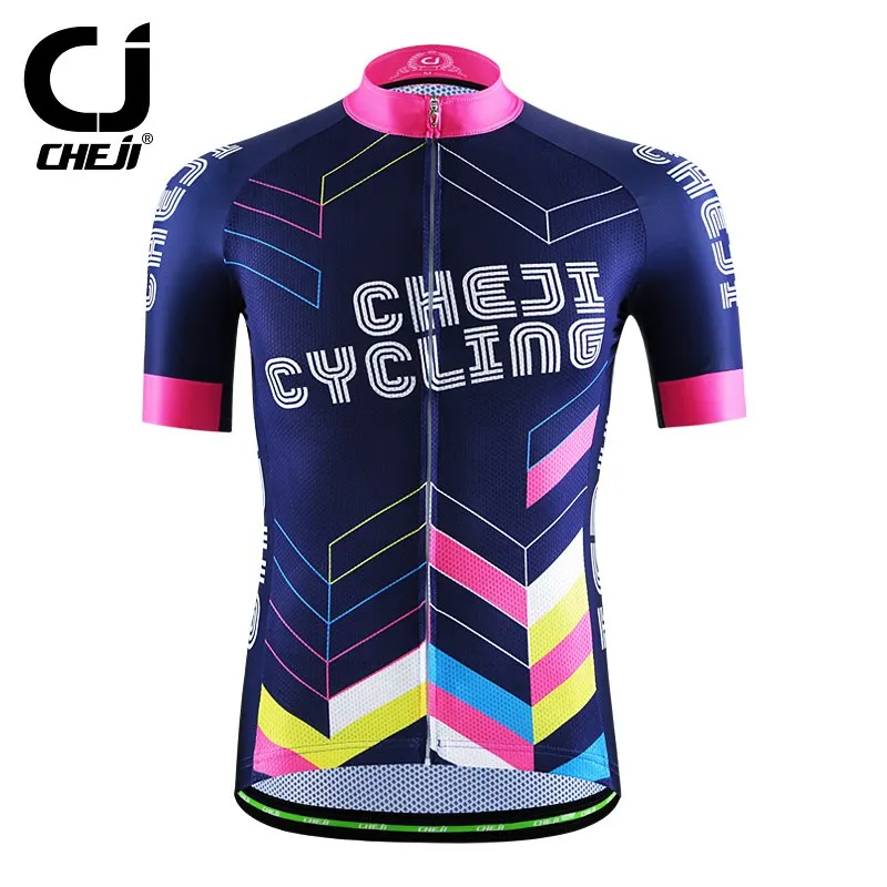 2016 Cheji Велоспорт Одежда Мужчины Летом Про Велосипед Джерси Набор Нагрудник Шорты