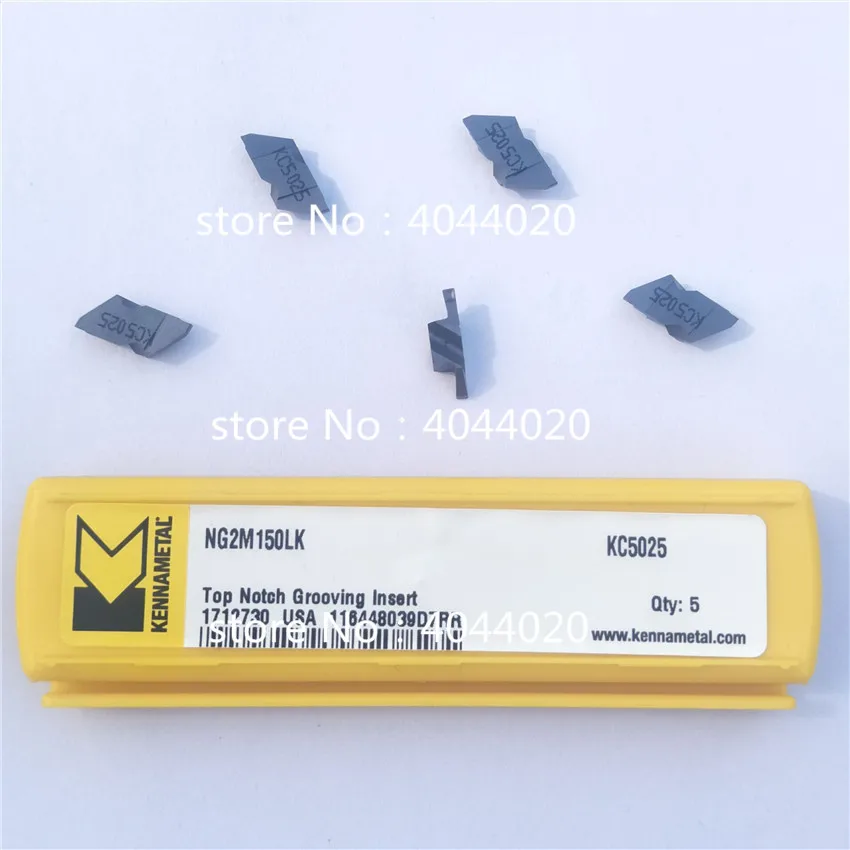 Kennametal NG2M150LK KC5025 5 шт. карбдная вставка