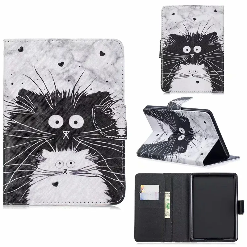 Чехол для Funda Amazon Kindle Paperwhite 1 2 3 чехол милый кот Единорог Панда Сова Капа для Kindle Paperwhite 4 Чехол Coque