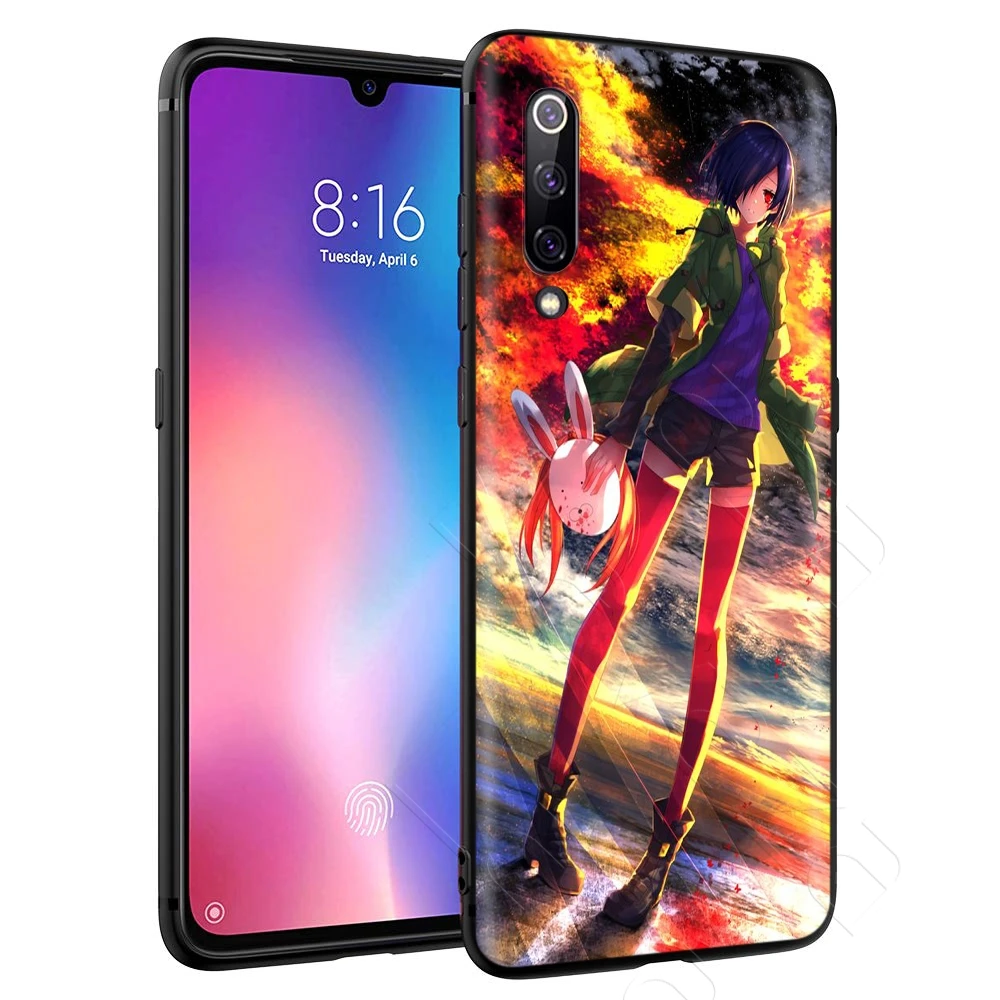 Японский аниме чехол Tokyo Ghoul для Xiaomi Redmi Note 8 9 S K30 Pro MI MAX 3 6 SE A1 A2 A3 10 Lite Plus 8A F1 |