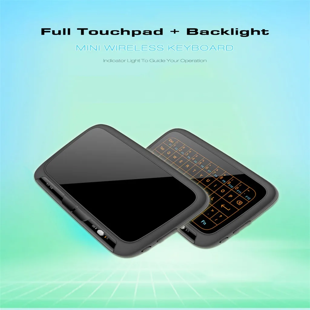 Беспроводная мини клавиатура OMESHIN H18Plus 2 4 ГГц сенсорная панель с функцией