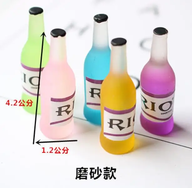 style4 5 шт./лот миниатюрный кукольный домик 1:12 Soda Cola модель ролевые продукты для blyth Bjd Barbi кукольный домик игрушки - Цвет: style4