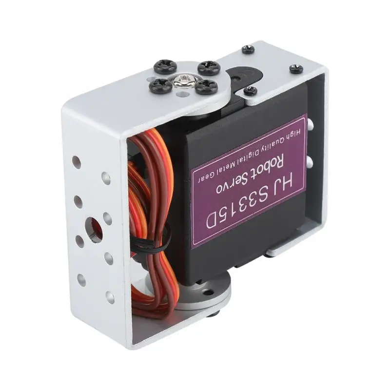 New Digital Servo 15kg Metal Gear Double Bearrings For RC Robot Long Short U Groove Mounting High Quality Accessories | Игрушки и хобби