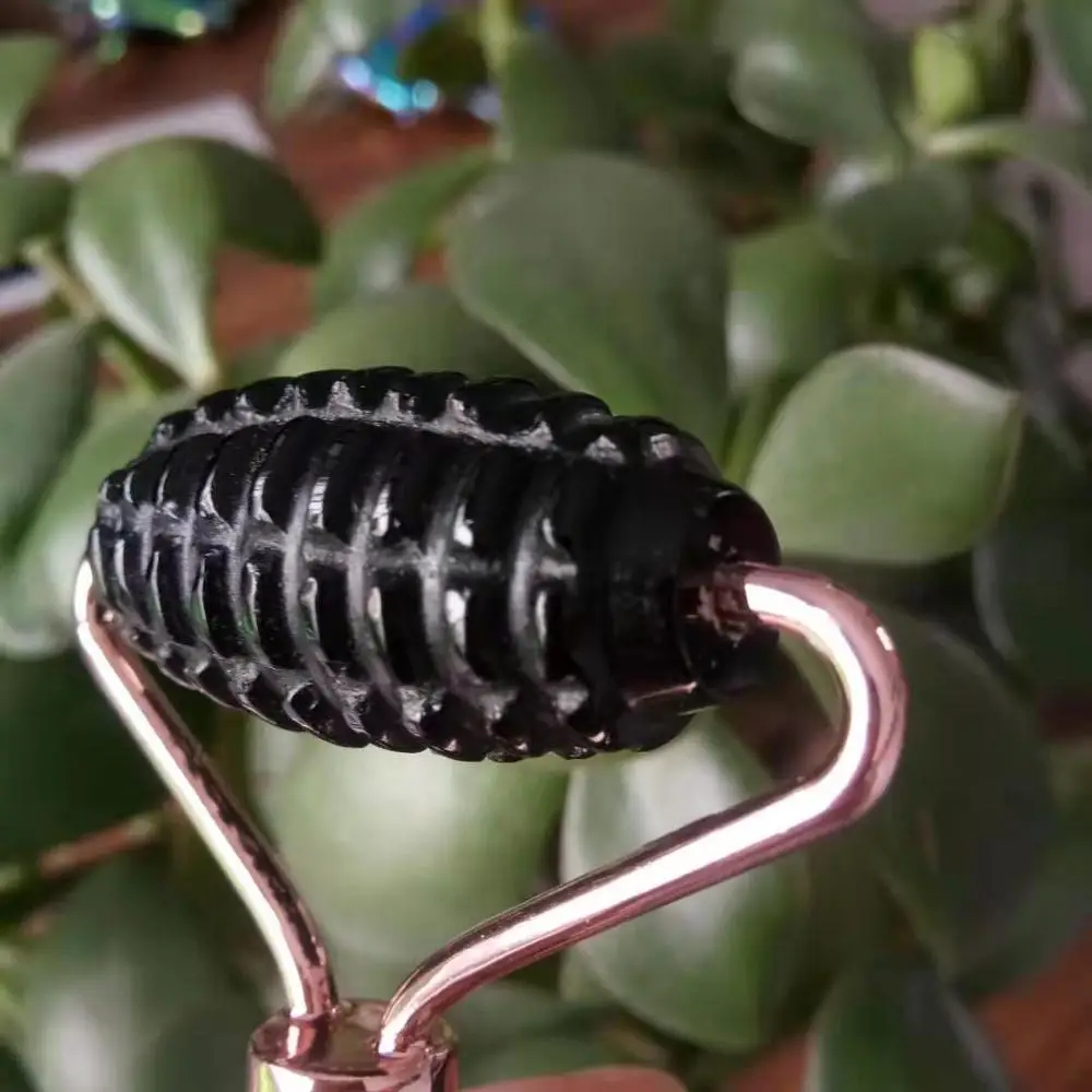 Натуральный массаж для лица тела Красота тонкий кристалл камень колесо шестерни