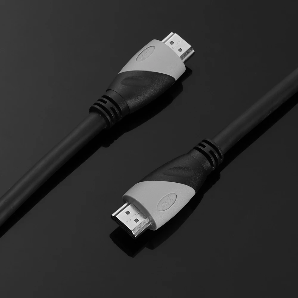 Позолоченный 1080P 3D Bluray HD tv xbox PS4 tv Высокоскоростной HDMI 1,4 кабель партия нейлоновая оплетка цифровое соединение прочный высокое качество