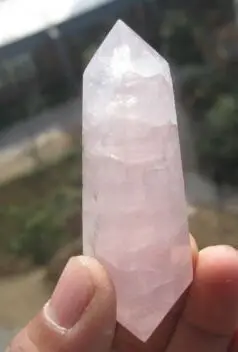 40 50 г натуральный розовый кварцевый кристалл двойное заживление|healing point|healing quartz