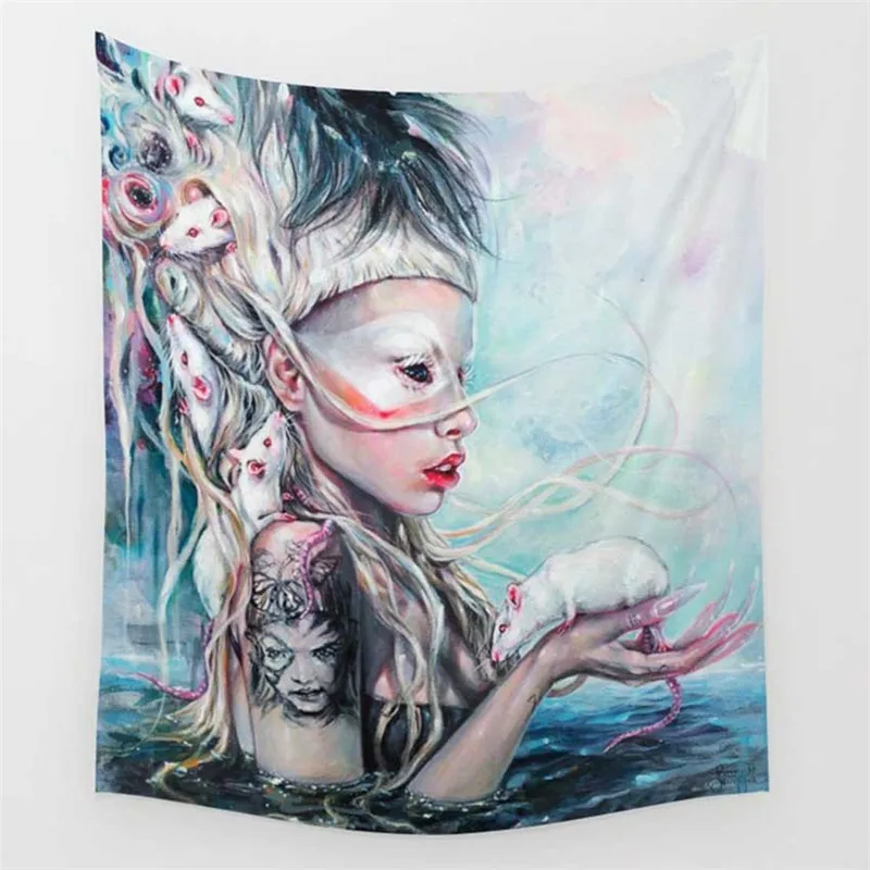 

Indian Wall Tapestry Bohemian Decor Beach Towel Tapestry Wall Hanging For Home Yoga Mat Color Bedspread