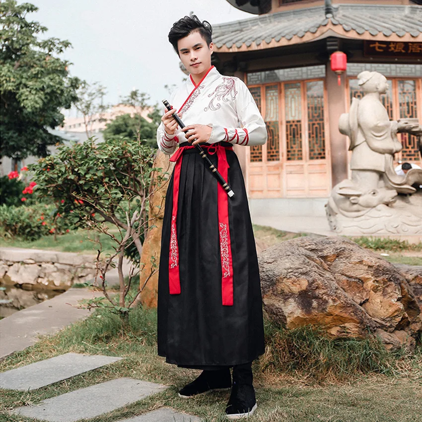 Hanfu необычный танцевальный костюм, праздничная одежда, костюмы в китайском стиле, народное платье для женщин и мужчин, платье для влюбленных, древняя одежда Танга