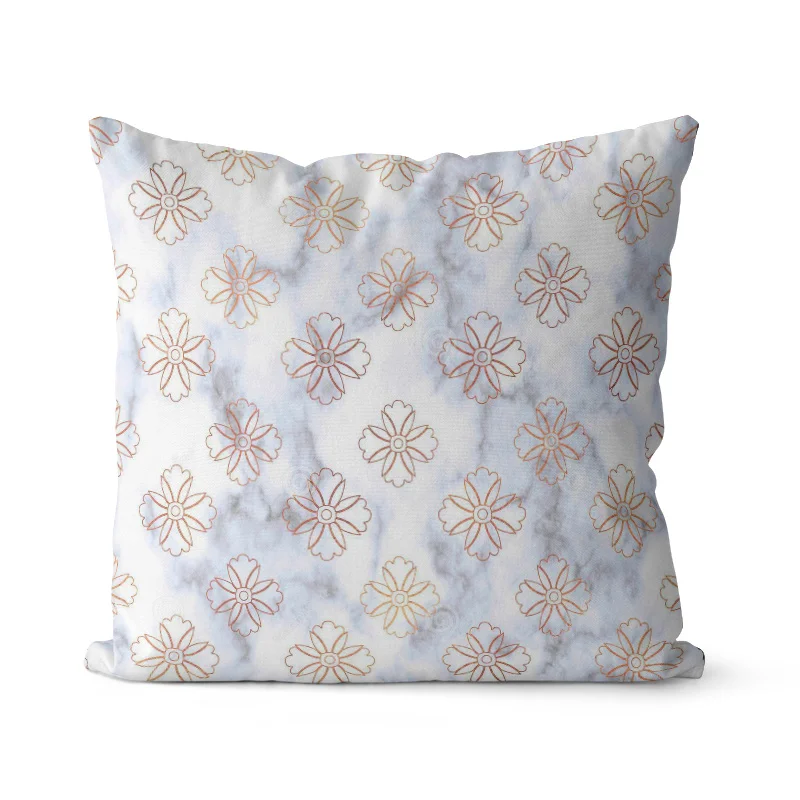 Logoadds Подушка Чехол из розового золота с геометрическим рисунком ананаса