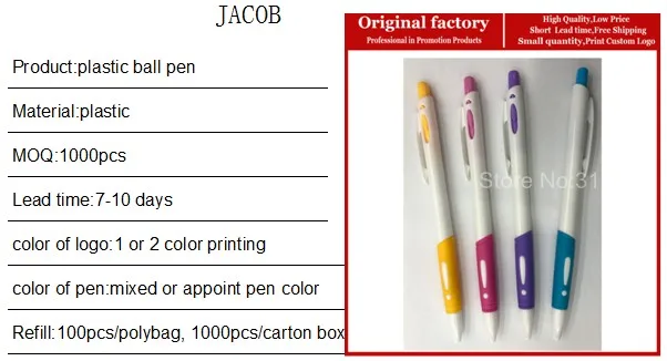 

Cheap hot sale ballpoint pen brand logo exclamation mark ball pen