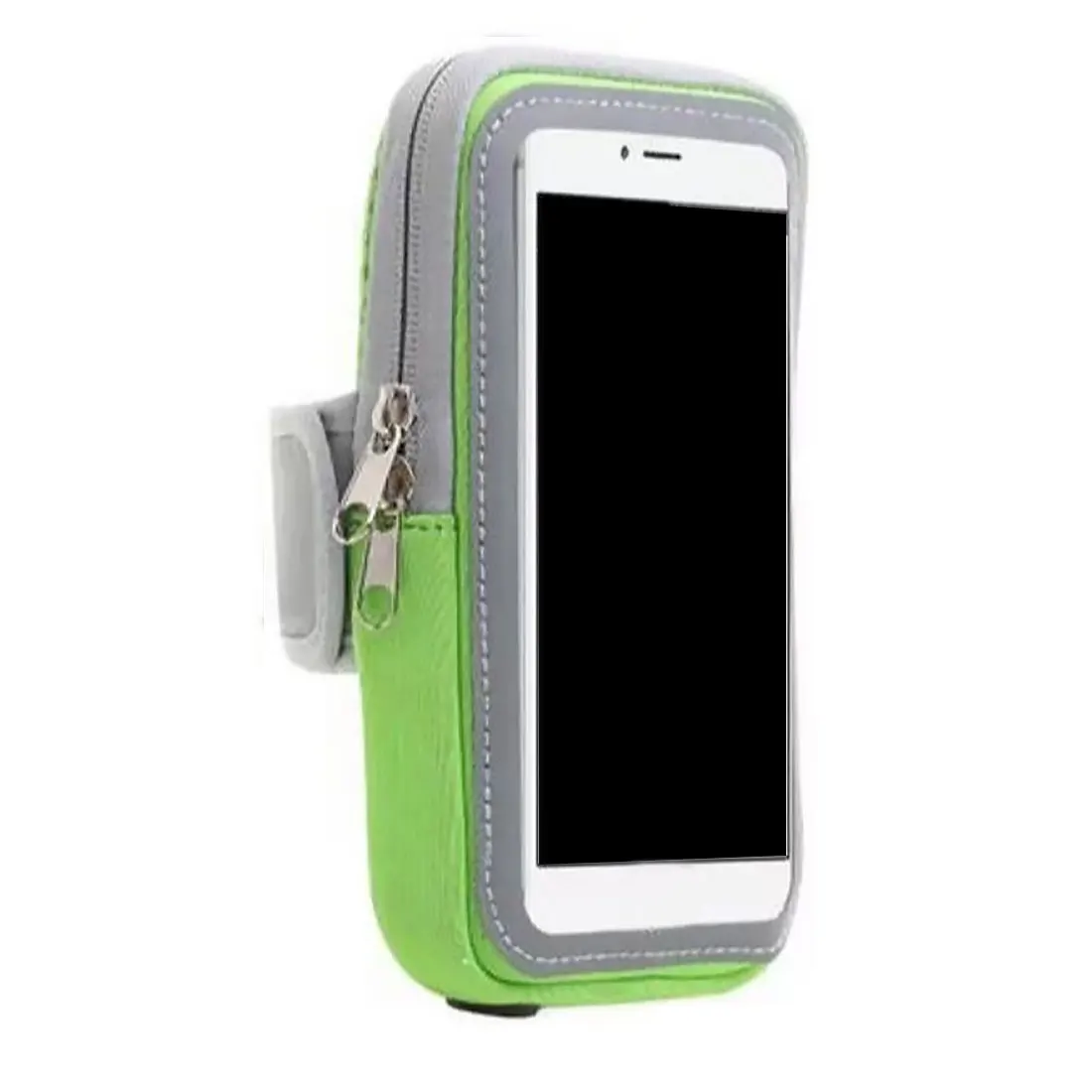 Universal Mobile Phone Bags Holder Outdoor Sport Arm Pouch Bag For Phone On Hand Sports Running Armband Bag Case - Цвет: green