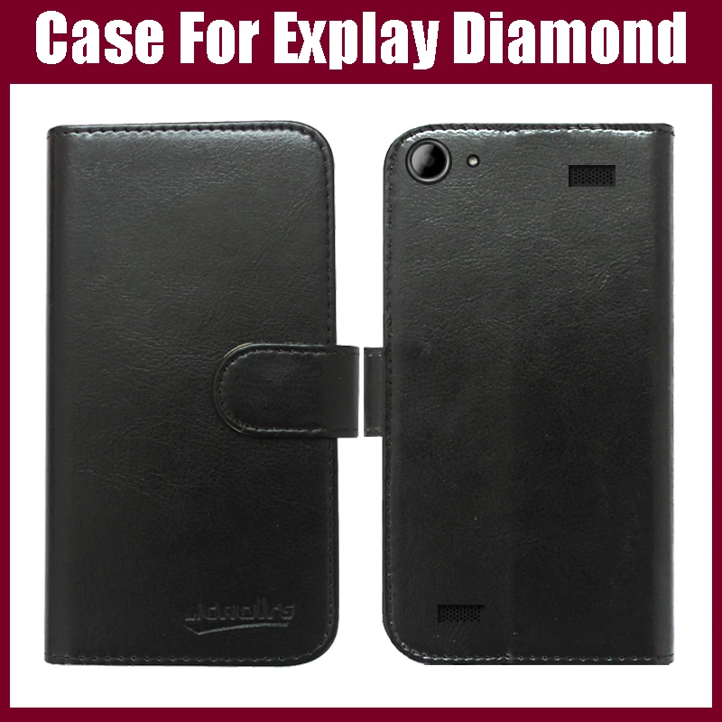 

Hot sale Flip Leather steady magnet with Card Original Smart Phone cover case for Explay Diamond High quality free shipping.