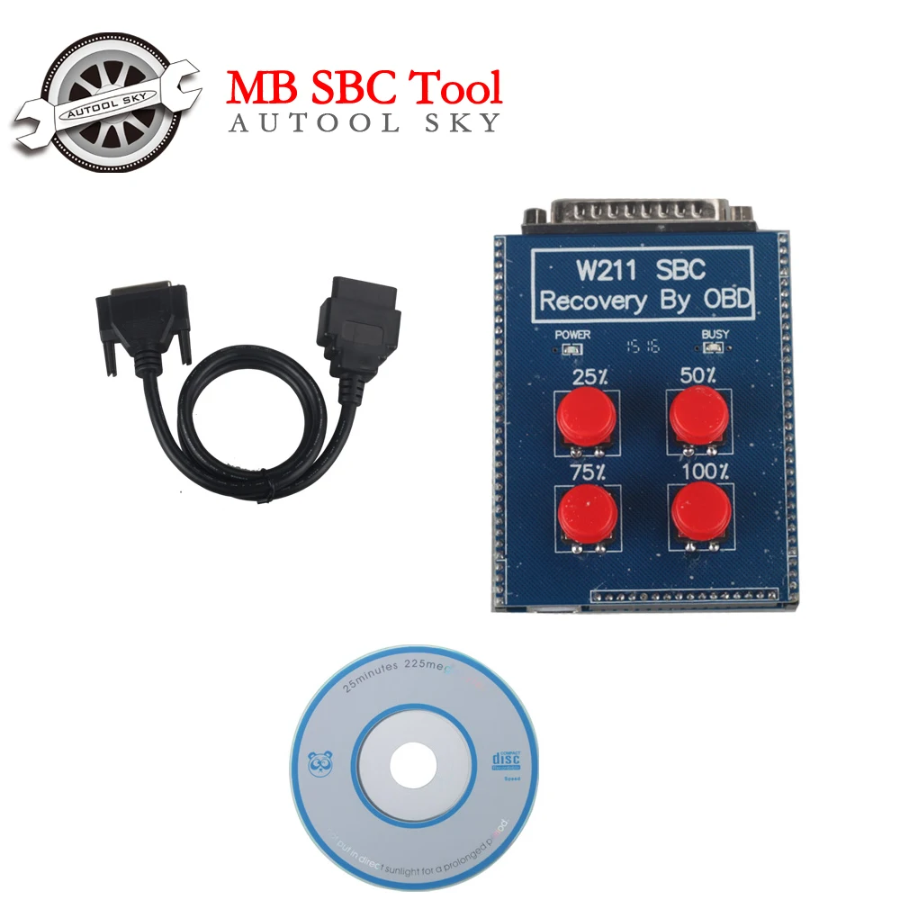 Высокая Автомобилей Качество Укладки W211/R230 ABS/SBC Инструмент Для Mercedes Benz Obd SBC