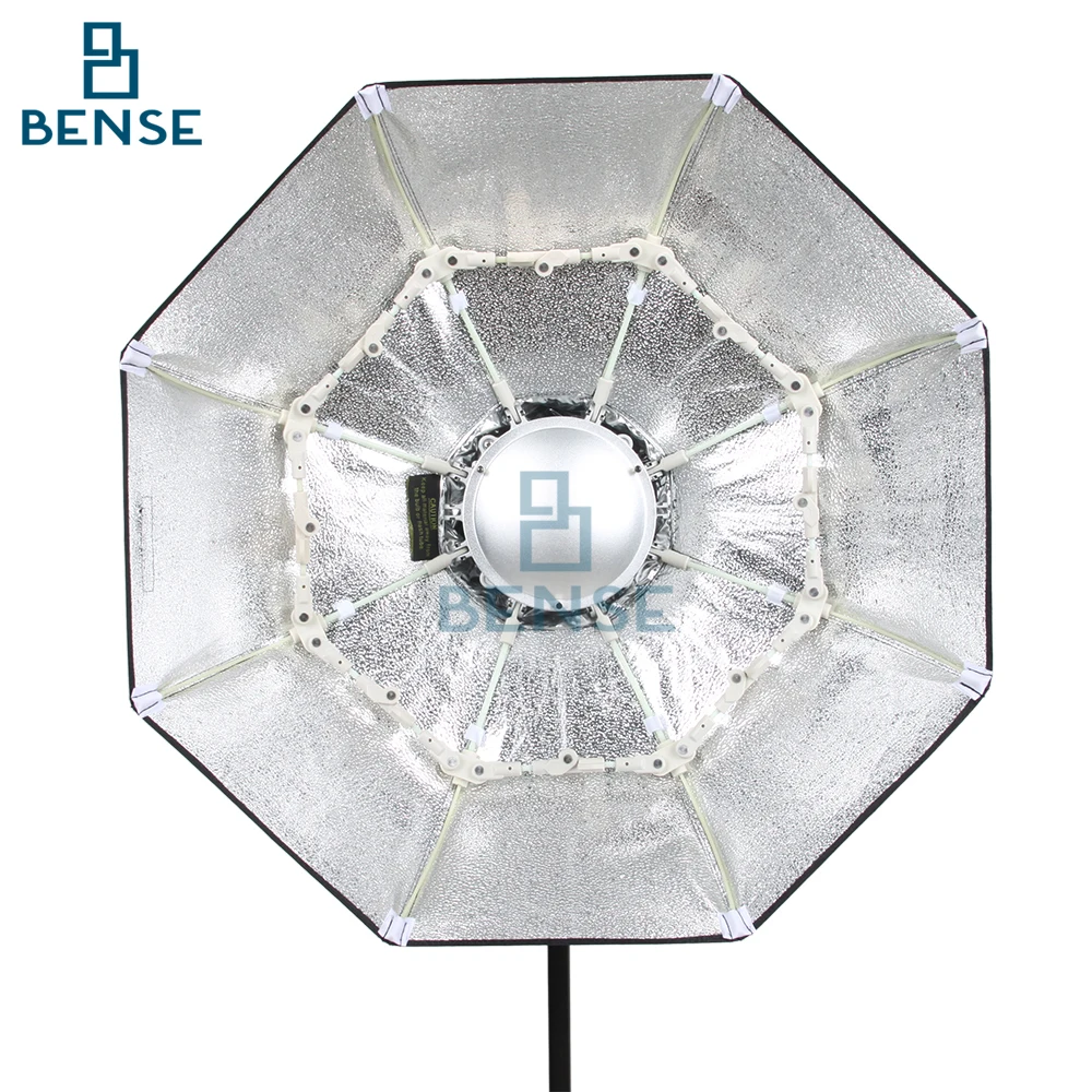 Silver70cm 28 &quotскладной студийный софтбокс с восьмиугольным креплением Bowens для