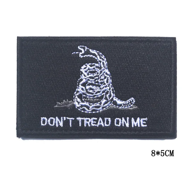G Череп крест Dont Tread Me Gadsden флаг Техаса Калифорнии патчи приходят взять его боевой патч тактические аппликации эмблема значок - Цвет: G