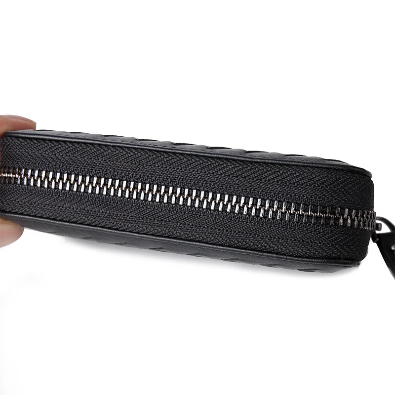 Модные женские и мужские бумажники для ключей из натуральной овчины ручной