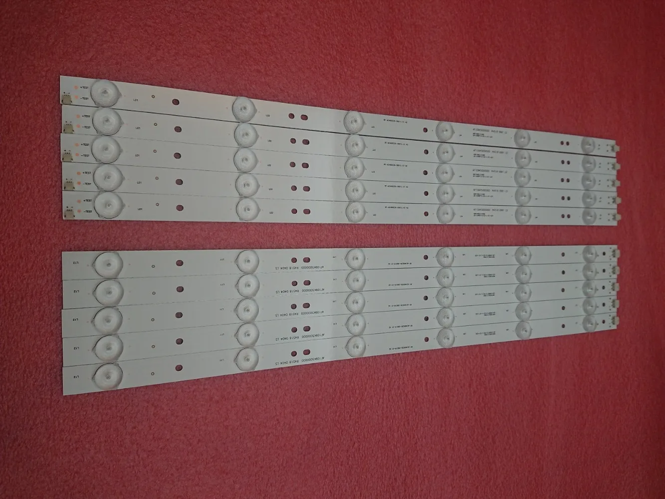 Комплект) 10 шт. светодиодный подсветка полосы для 49D1000 49C1000 850095046 LB-C490F13-E2-L-G1-SE2 LB-C490F13-E2-L-G1-SE3 SVJ490A06 A09