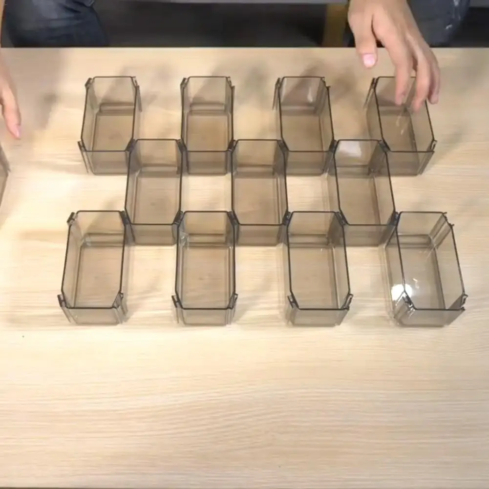 6 шт. сотовые носки Нижнее белье ящик для хранения пластиковый отсек шкаф