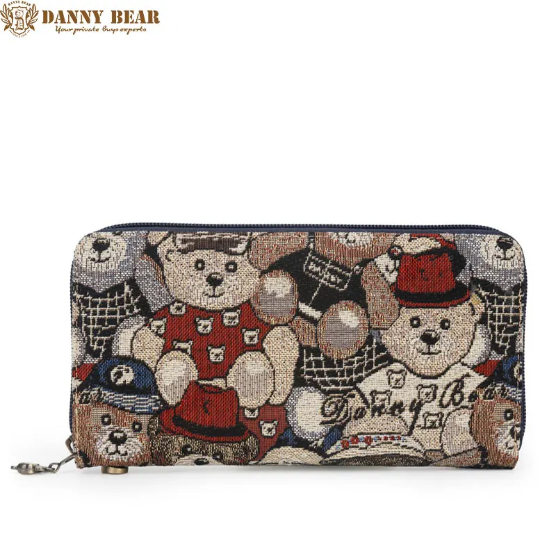Danny Bear оригинальный Дизайн Для женщин Женские Кошельки женский Повседневное