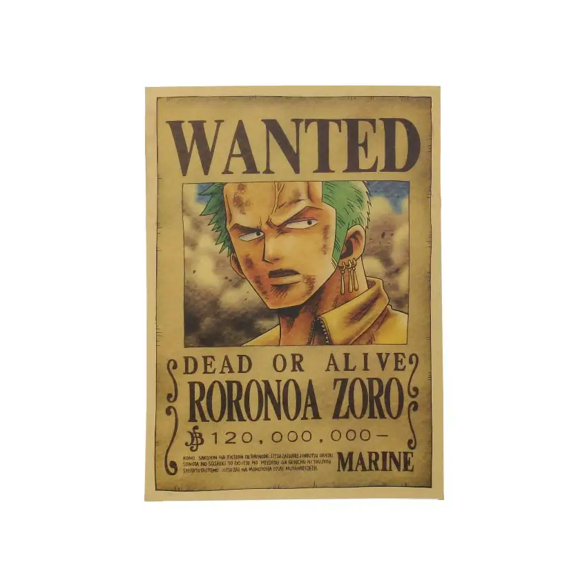 TIE LER Классический Аниме крафт бумага Ретро плакат для кафе домашний декор