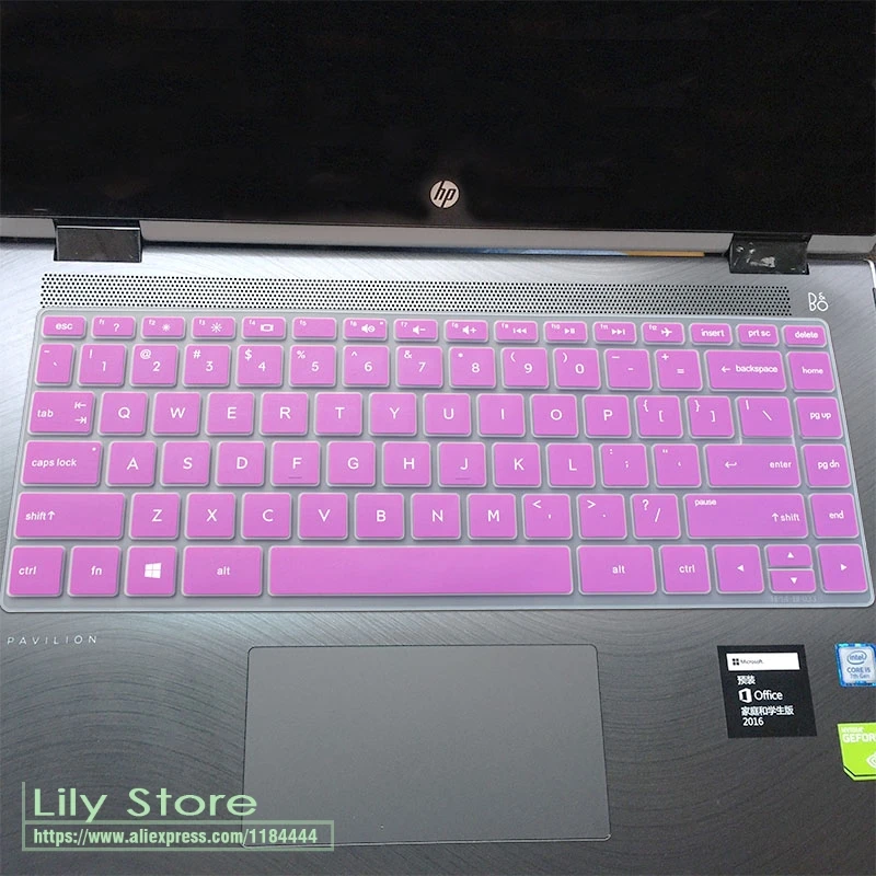 purple Защитная пленка для клавиатуры 13,3 дюймов для ноутбука hp ENVY 13 13-ah0003la 13-ah0002la 13-ah1025cl 13-ah0011tu ah1025cl ah0002la - Цвет: purple