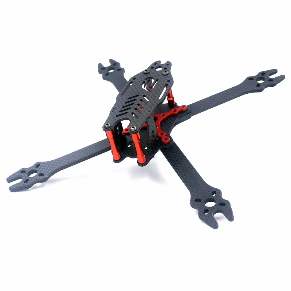 Мини FPV F2 mito 210 рама из чистого углеродного волокна разборная для гоночного дрона
