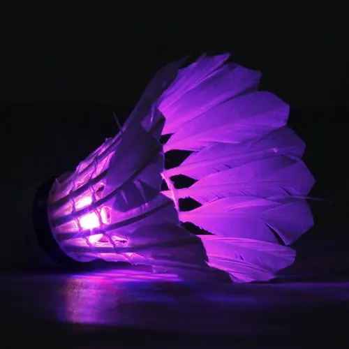 5 шт Акция! 2 шт. светодиодный воланчики свет|badminton shuttlecocks lighting|led badminton shuttlecockbadminton