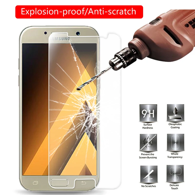 Для samsung Galaxy J5 Стекло samsung J5 стекло закаленное стекло J530f J530 Sm-j530f Защитная пленка для экрана 9h