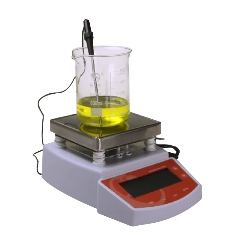 

Hot Plate Magnetic Stirrer 2L Capacity 300 Celsius Heating Temperature Heated Thermostatic Magnetic Selectable Stirring Meter