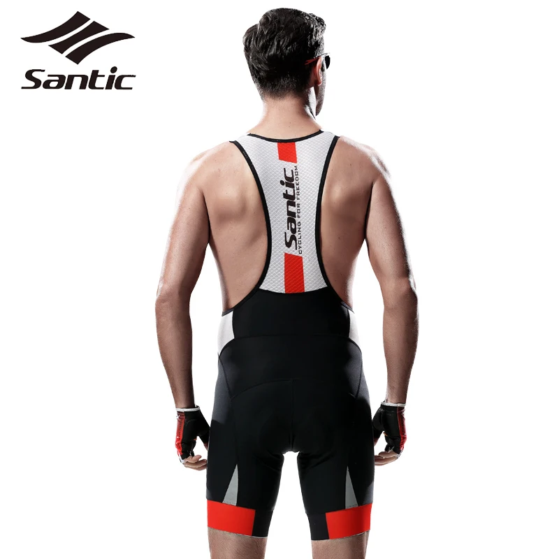 Santic велотрусы гелевые накладки высокоэластичные Mtb шорты для мужчин дышащие