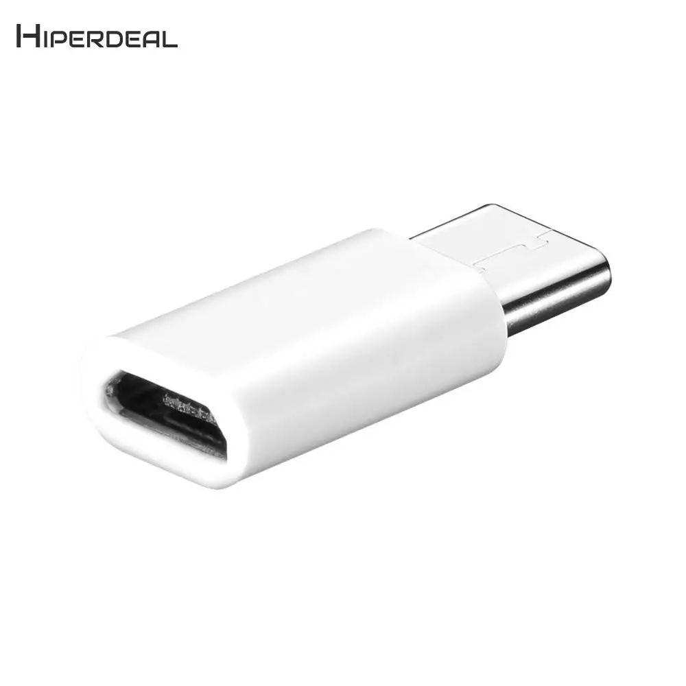 HIPERDEAL модный 1 шт. USB-C Type-C к микро-usb адаптер для передачи данных смартфона Tpye-C