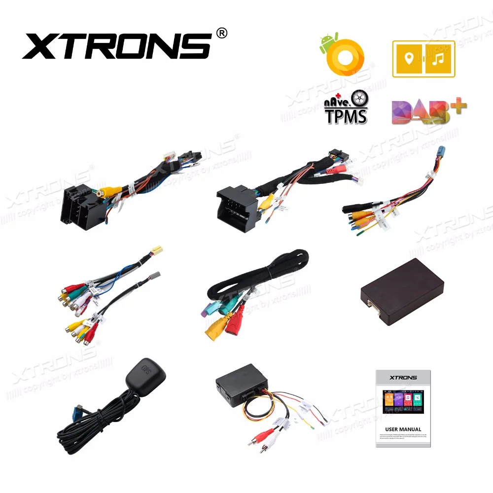 XTRONS 7 ''Восьмиядерный Android 8 0 Автомобильный DVD радио плеер GPS для Porsche Cayenne S GTS Turbo