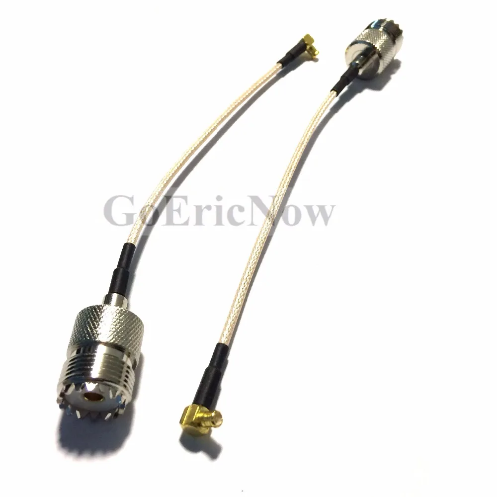 1 pcs RF Connector 50ohm Right Angle/Straight MCX Male to UHF SO239 PL259 Female Plug RG316 Cable (15cm) | Обустройство дома