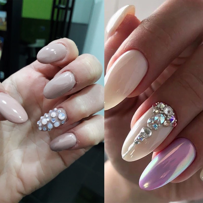 1 шт. в упаковке микс SS3 SS16 кристально чистый AB формовочные опаловые белые не для
